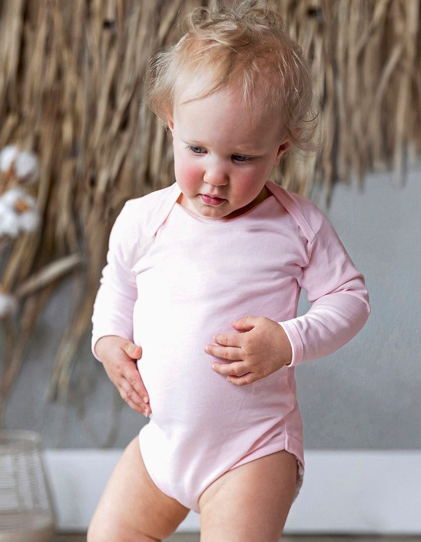 Link Kids Wear Organic Baby Bodysuit Long Sleeve Rebel 02