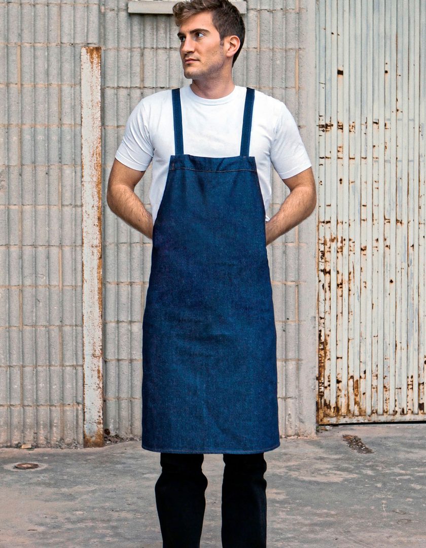 Link Kitchen Wear Barbecue apron with cross bands