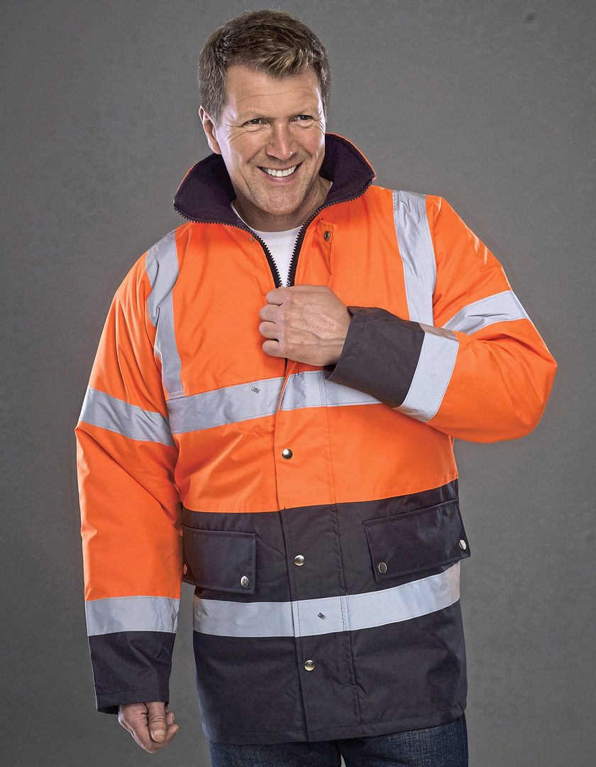 YOKO Hi-Vis Two-Tone Motorway Jacket