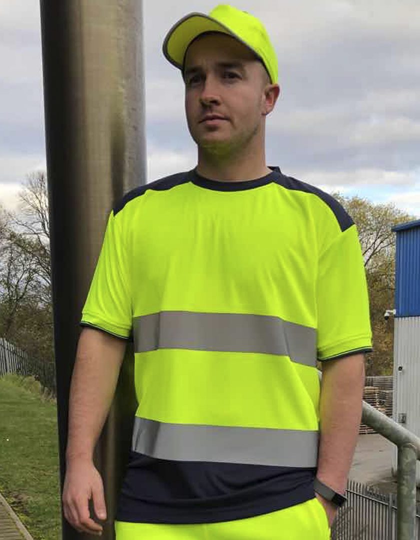 YOKO Hi-Vis Two-Tone T-Shirt
