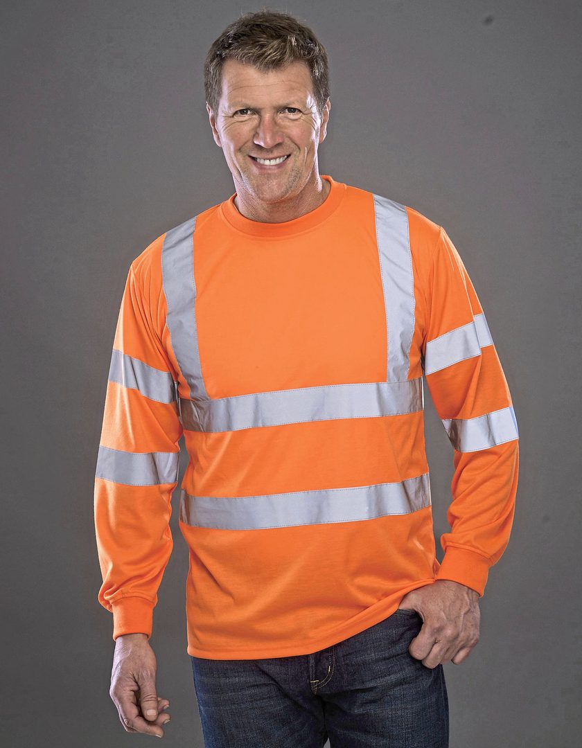 YOKO Hi-Vis Long Sleeve T-Shirt