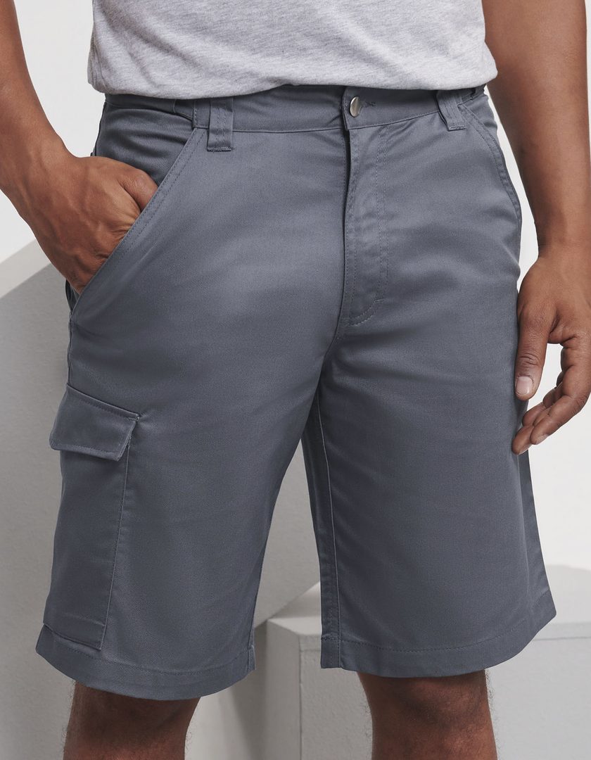 Russell Athletic Workwear Polycotton Twill Shorts