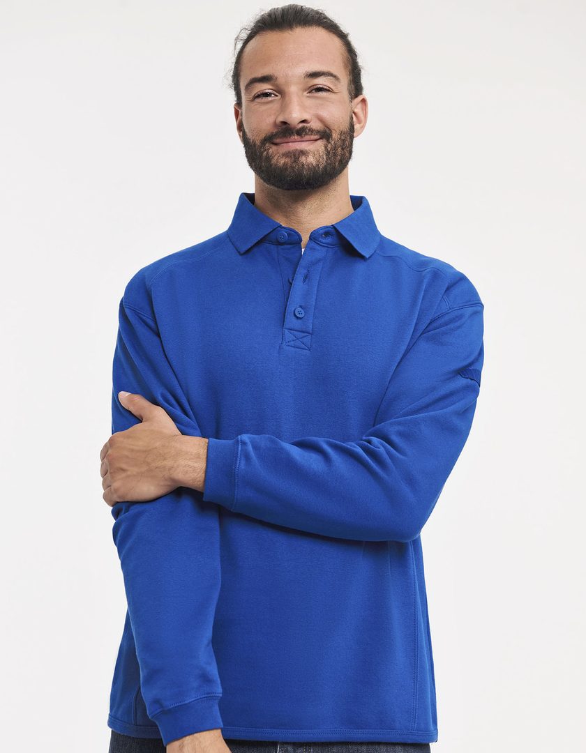 Russell Athletic Heavy Duty Workwear Collar Sweatshirt