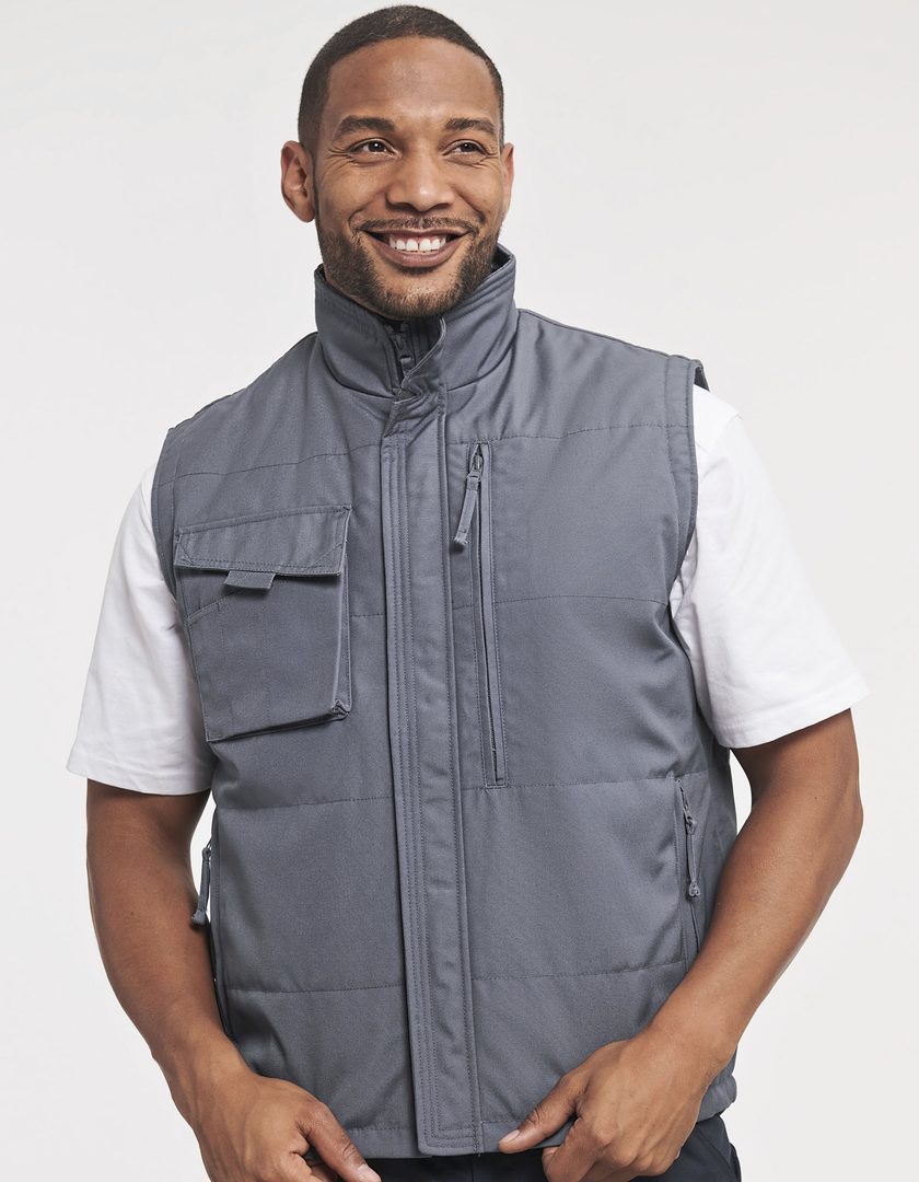 Russell Athletic Heavy Duty Workwear Gilet
