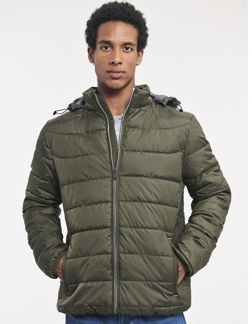 Russell Athletic Men´s Hooded Nano Jacket