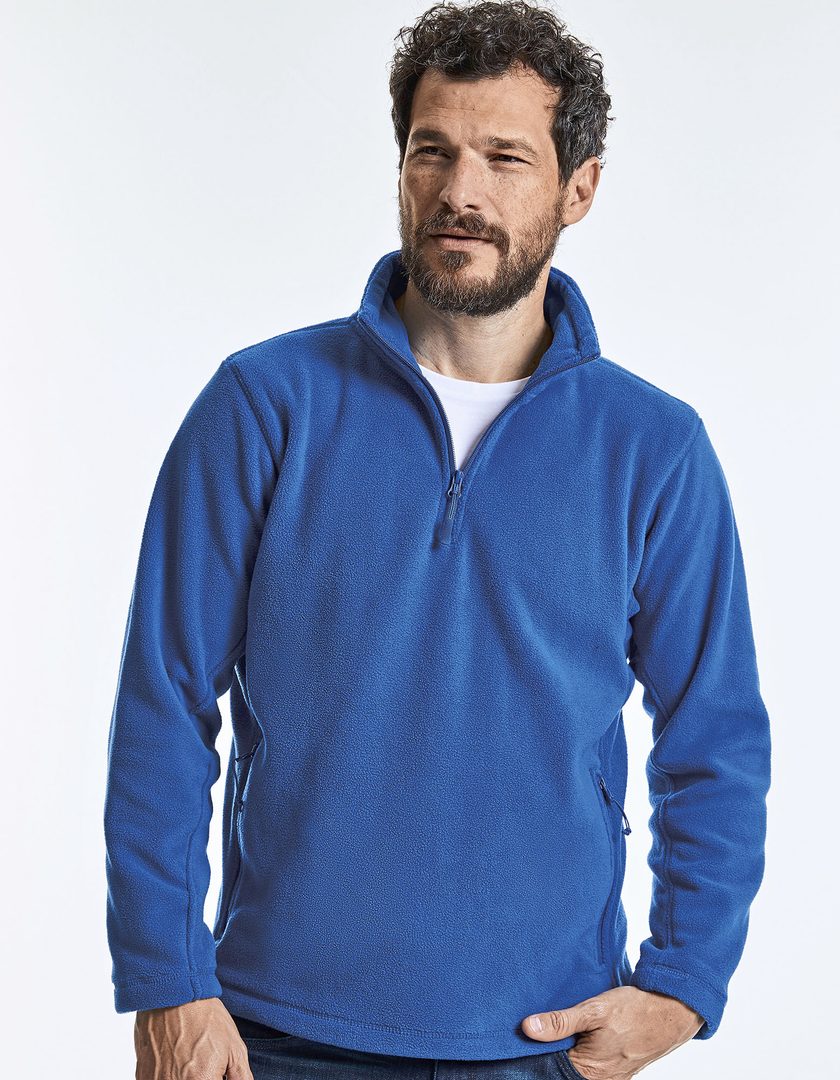Russell Athletic Quarter Zip Outdoor Fleece